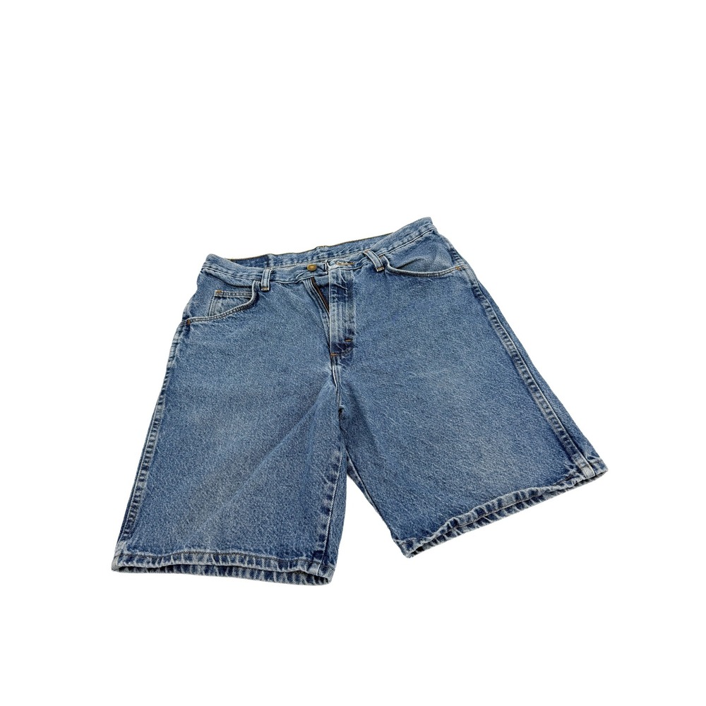 Wrangler Denim Shorts Men 32 Blue 606W1DH Relaxed Fit Casual Cotton Jean